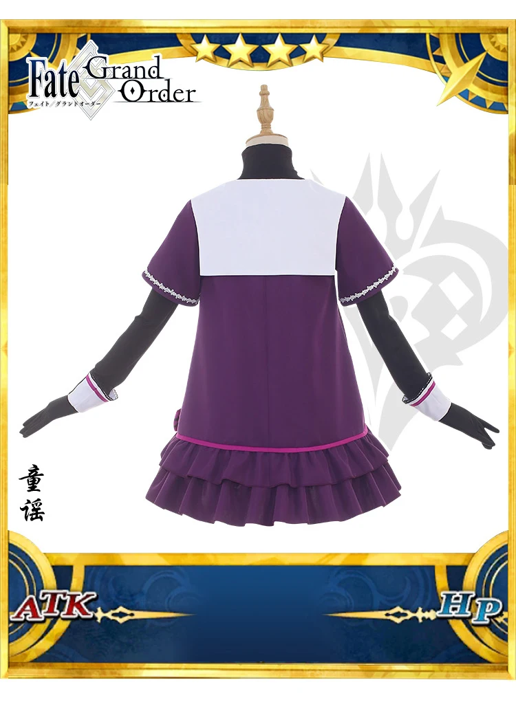 Fate/Grand Order Детский костюм для косплея Rhyme Abigail Jack the Ripper Joan of Arc ежедневный летнее