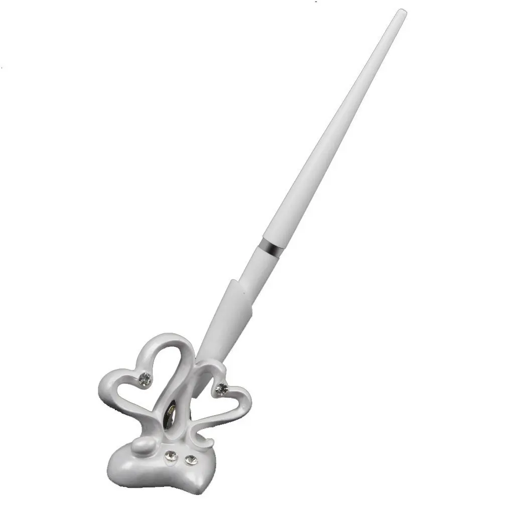 

Crystal Heart Wedding Guest Signature Pen