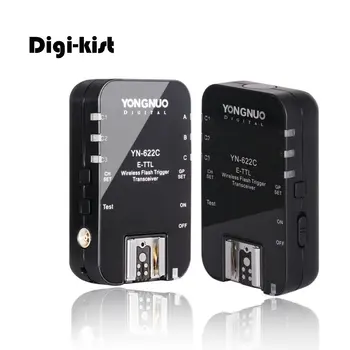 

HSS TTL Transceivers YN622 for C 600EX(RT) 580EXII 430EXII 320EX 270EXII 5DMarkIII/II,1DsMarkIII, 1DMarkIV/III 7D 60D 50D 40D