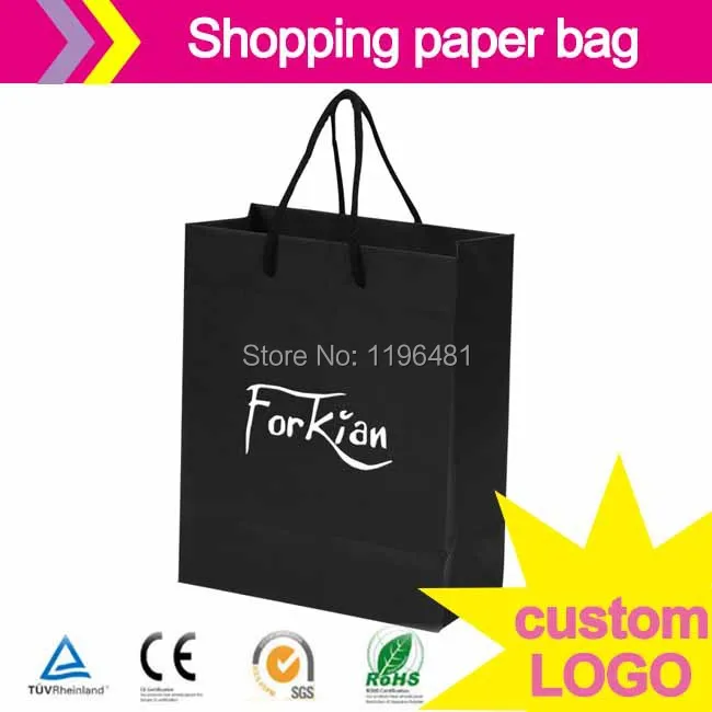 white paper bag for Jewelry cheap paper bags with handles Luxury in Jewelry Packaging & Display