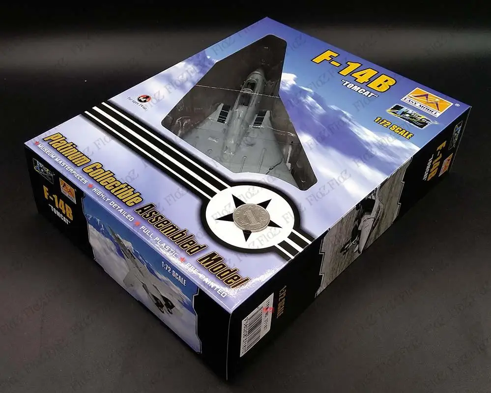 F 14B Tomcat истребитель VFA 103 веселый Роджерс отделка 1/72 easy Model Самолет| |