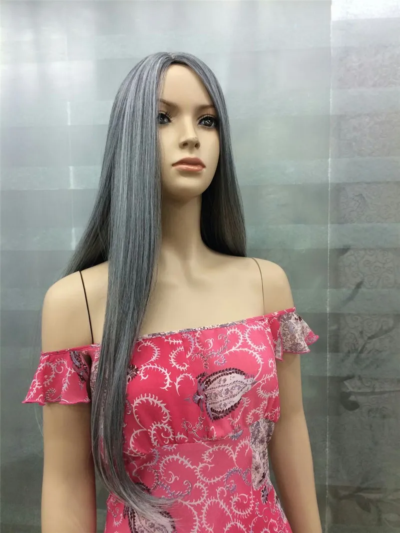 StongBeauty 26 дюймов женский парик длинные прямые синтетические косплей костюм парики для волос выбор цвета