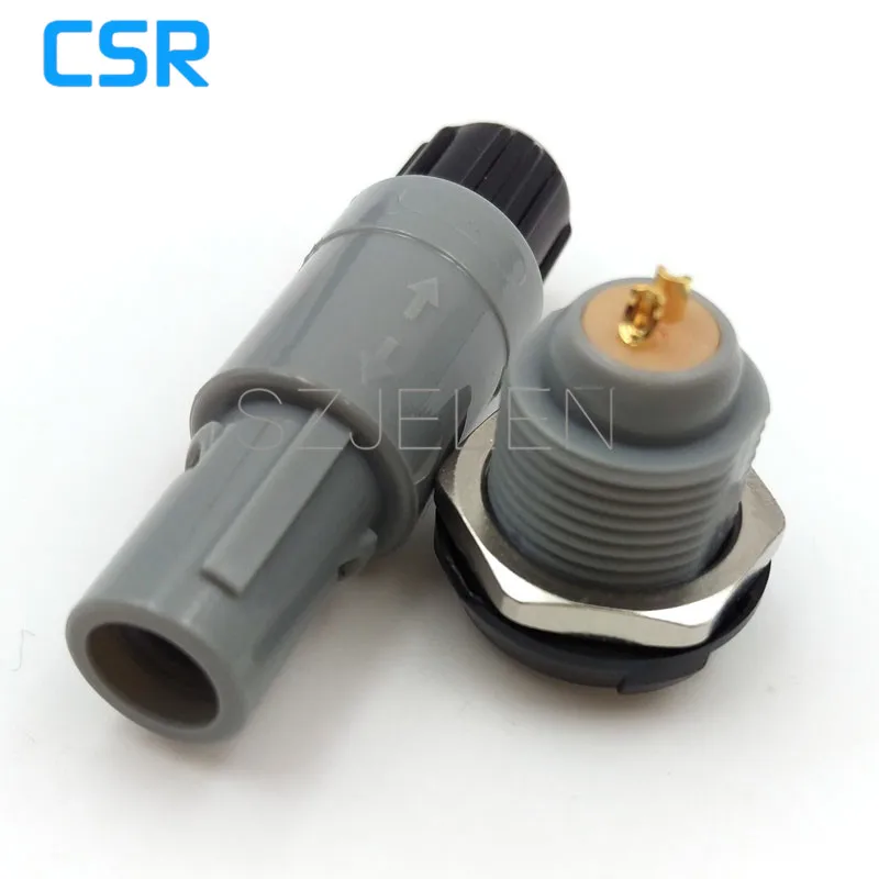 

SZJELEN 1P plastic connector 2 3 4 5 6 7 8 9 10 14pin plug and socket, PAG.M0.2GLAC/PKG.M0.2GL, M14 medical connectors