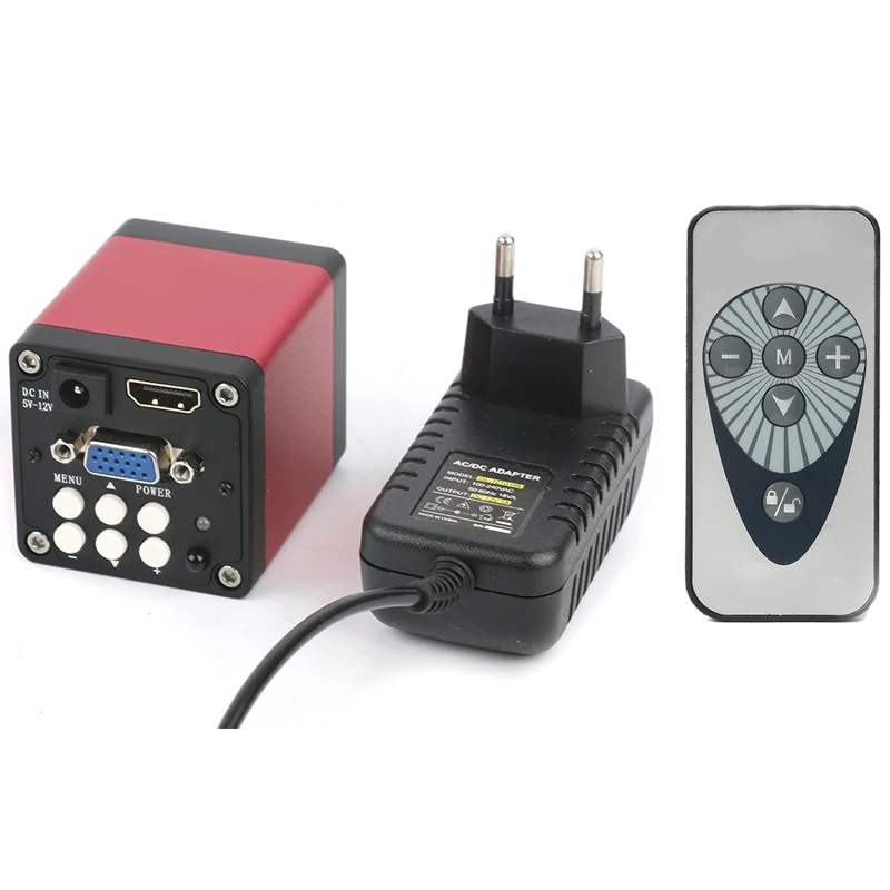  Upgraded version 14MP 720P HDMI digital Microscope Camera 1/3 inch CMOS HDMI VGA Meanwhile Outputs 