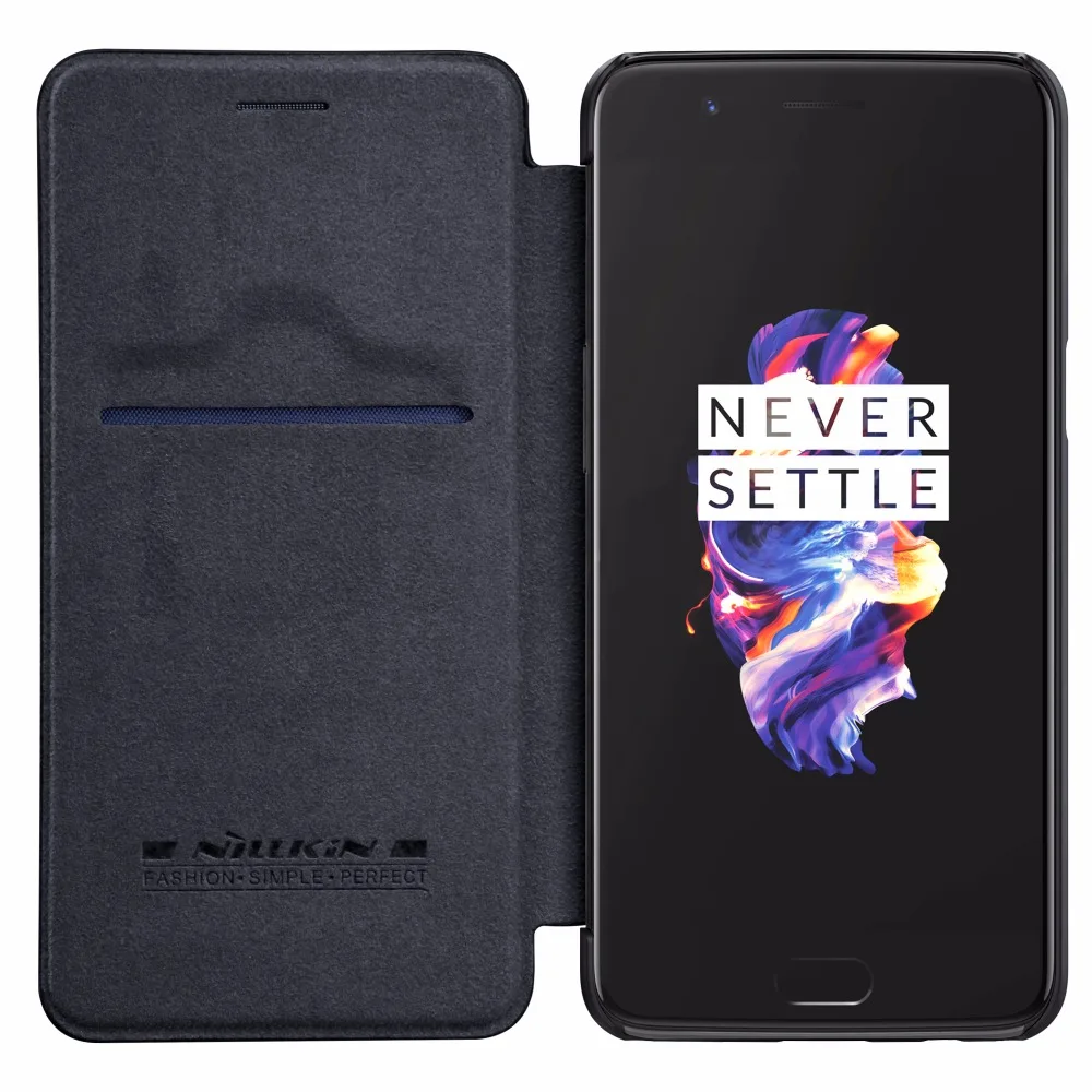Oneplus 5 case one plus 5 cover A5000 5.5 inch case Nillkin QIN Series
