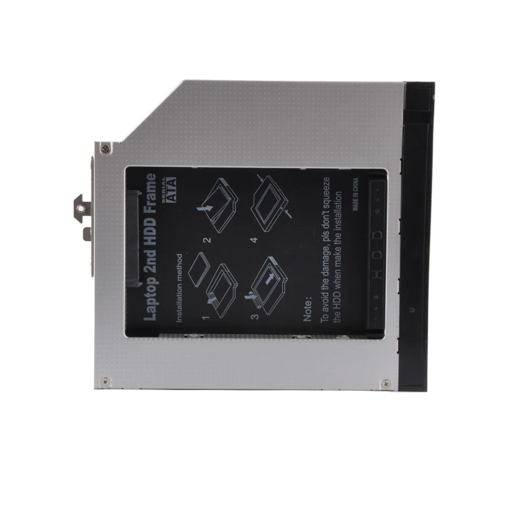 DeepFox 2nd HDD Caddy 12 7 мм SATA 3 0 2 5 &quot2 ТБ SSD жесткий диск Корпус для ноутбука HP 8460W с