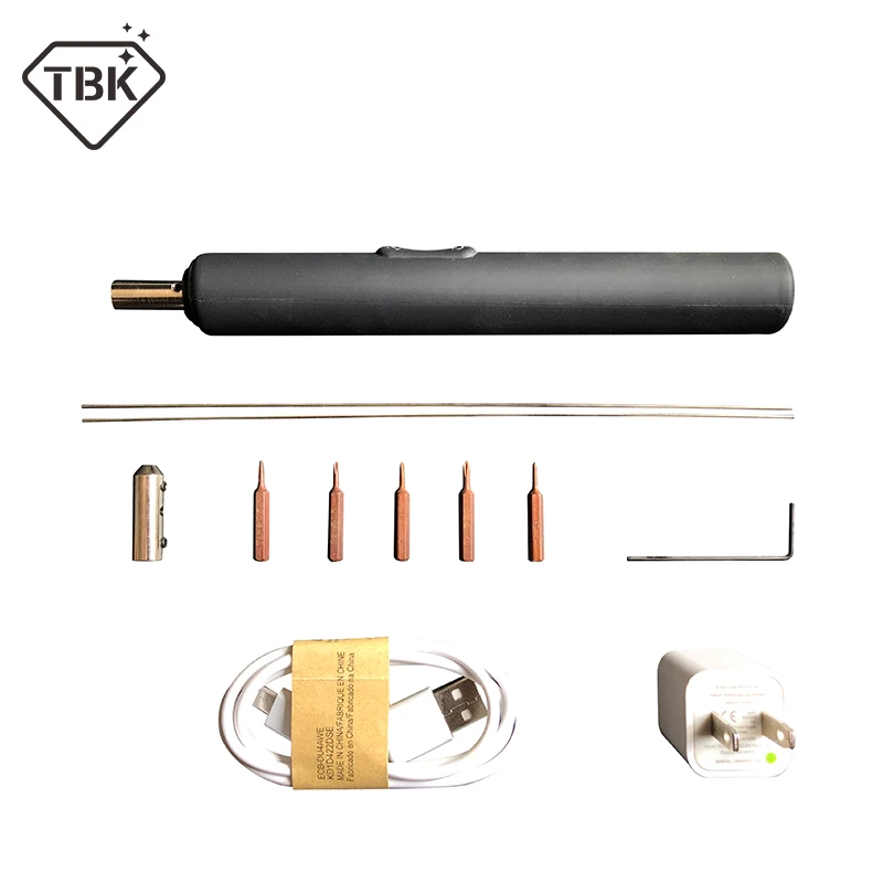 Billige TBK 2in1 Akkuschrauber Kleber Entferner Werkzeuge LCD Uv kleber sauber Schraubendreher OCA Entfernen Kleber Schraubendreher für lcd kleber entfernen