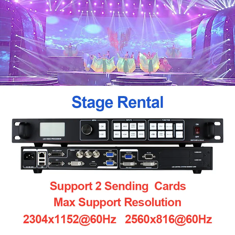 Video controller LVP815U rental use outdoor