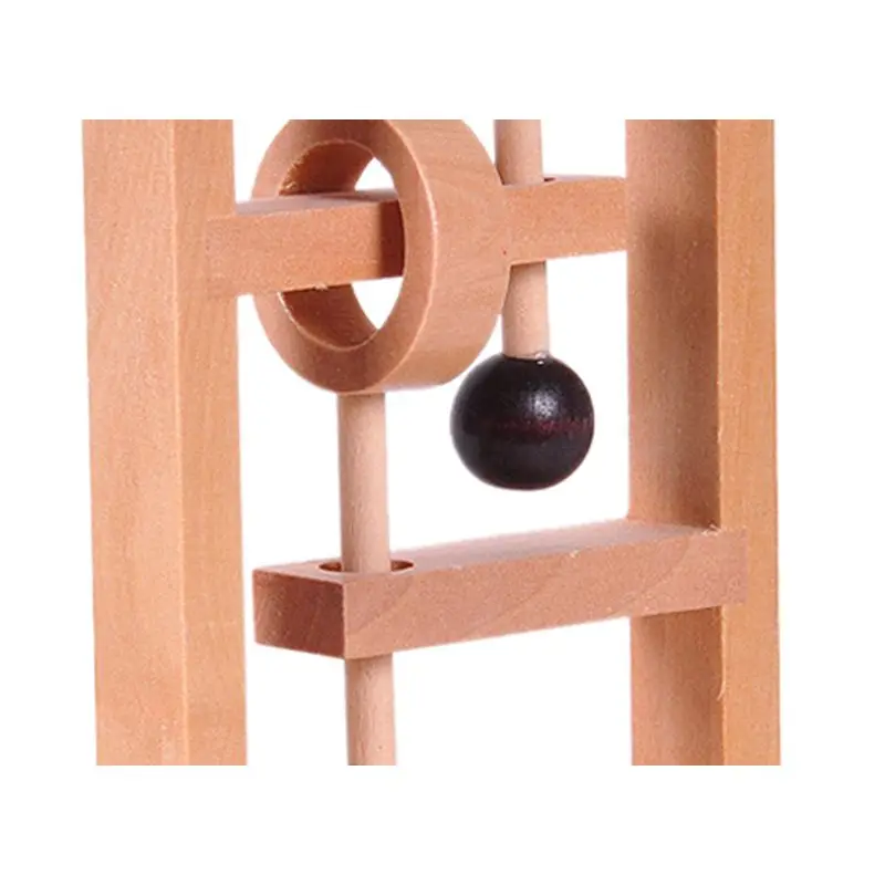 Деревянная резьба, кольцо для разблокировки, Unlink Untie Rope, логическая головоломка, интеллектуальная игрушка