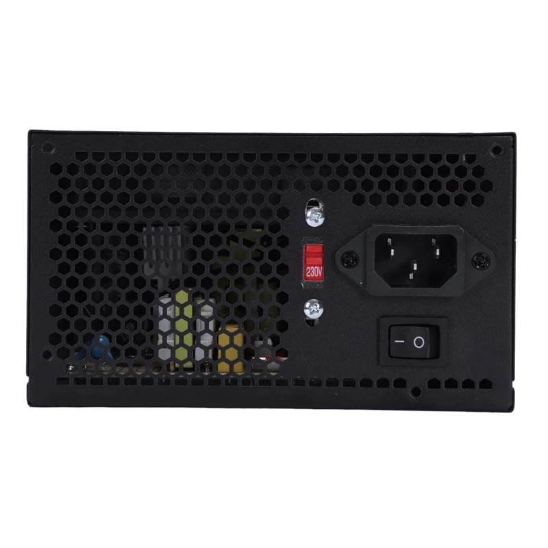 170-260 V ماكس 650 W امدادات الطاقة Psu Pfc الأحمر 12 سنتيمتر مروحة كاتمة للصوت 24Pin 12 V جهاز كمبيوتر شخصي Sata الألعاب Pc امدادات الطاقة ل إنتل Amd كوم