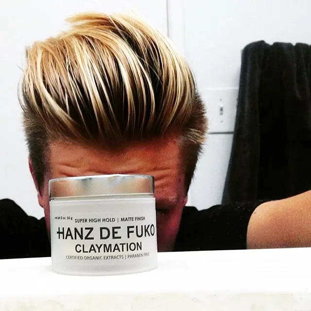 Hanz De Fuko Claymation Rambut Lilin Tinggi Terus Ultra Matte Pengiriman Gratis Ke Seluruh Dunia Matt Paper Matt Ryan Black Jerseywax Pattern Aliexpress