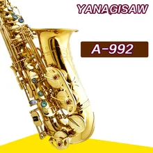 Saxophone Alto YANAGISAWA A-992 E Alto Sax / wind / gold tube tube Perfect appearance Free shipping Sax instruments