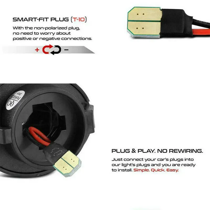 1 пара ярких светодиосветодиодный SMD для подсветки номерного знака пикапа Ford F 150