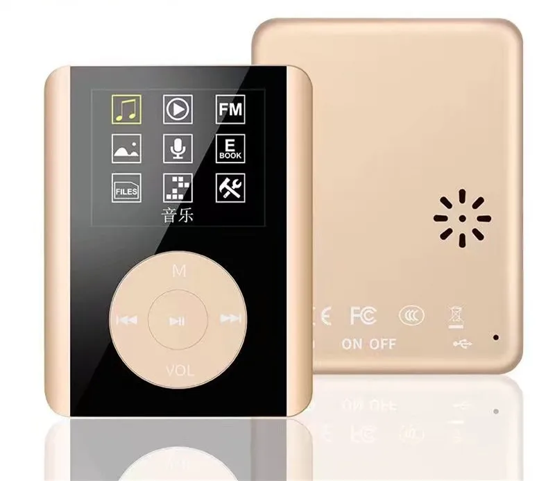 Мини HIFI Спортивный MP3 музыкальный плеер Scrub материал JS 12 Электронная книга FM радио