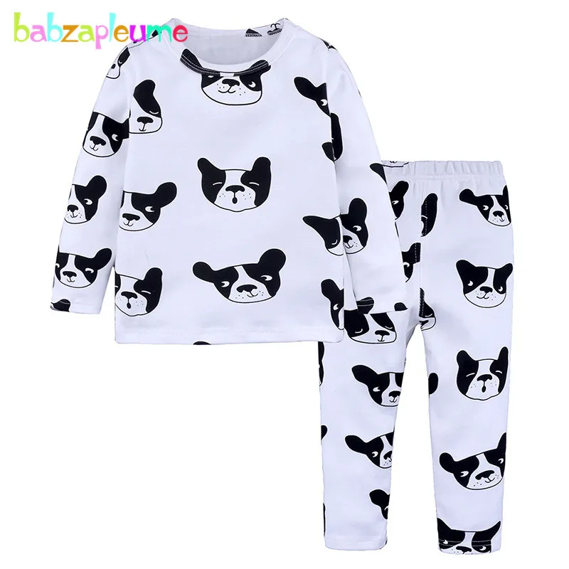 

Two Piece Spring Toddler Boys Girls Clothing Sets Cotton Cartoon Cute Kids Tops+Pants Baby Tracksuit For Children Clothes BC1680