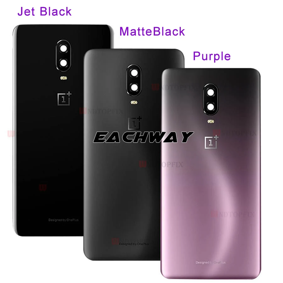Новинка 100% задний корпус OnePlus 6 6T крышка аккумулятора задняя корпуса чехол для