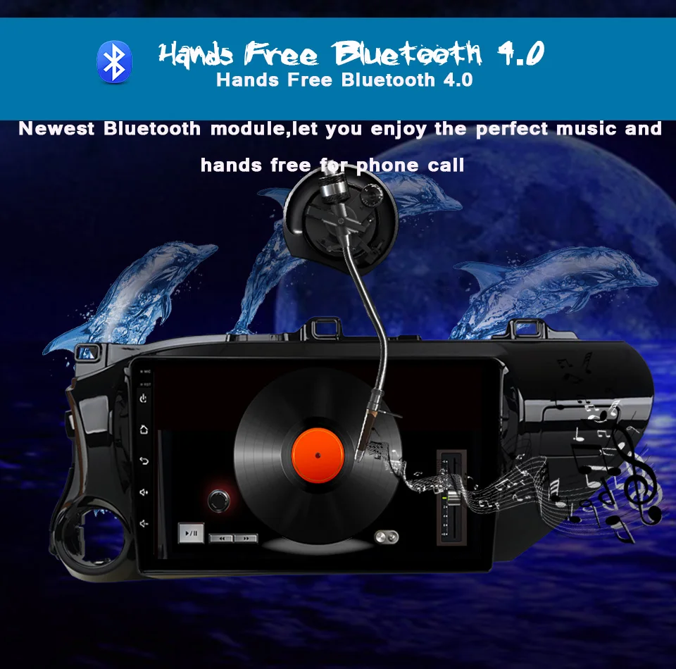 Clearance Octa core Android 9.0 Auto Car DVD video Player radio audio stereo music tape gps glonass for Toyota Hilux 2016+ rds dab mirror 3