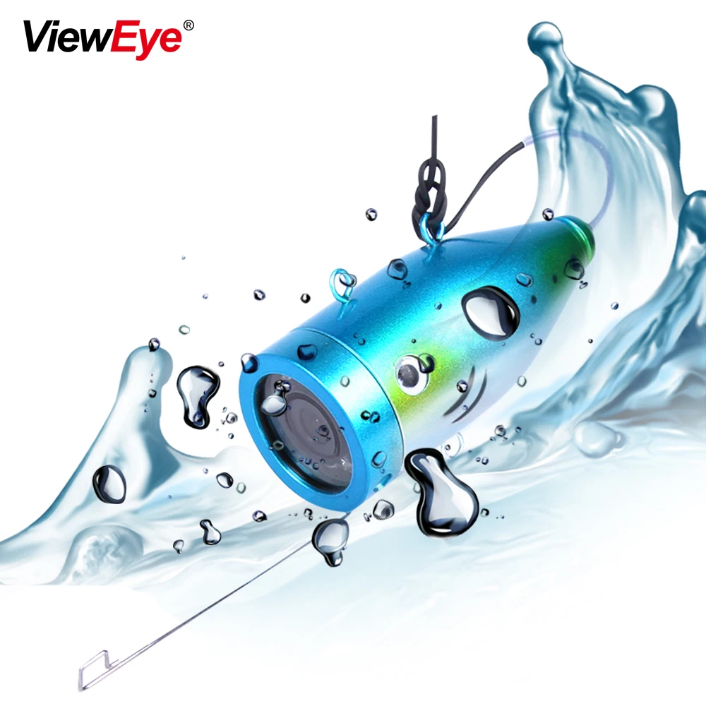 

ViewEye Single Underwater Fishing Camera Accessories For 7 inch Fish Finder 12 LED IR Infrared Lamp Or Bright White LED
