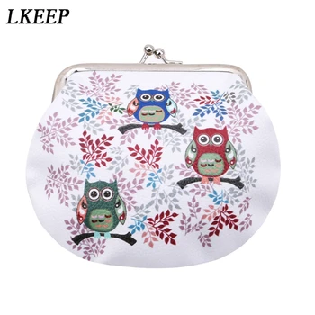 

Hot Fashion Novelty Women Lady Retro Vintage Owl Small Wallet Hasp Purse Clutch Bag PU Leather Coin Purses femme