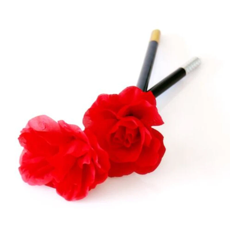 

New arrival stick to flower magic tricks magic props cane to rose