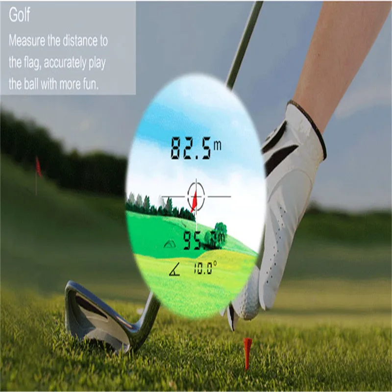 Mileseey PF04 600 м 800 м 1000 м 1200 м 1500 м лазерный дальномер высокоточный лазерный телескоп для гольфа и охоты 6 Режим измерения