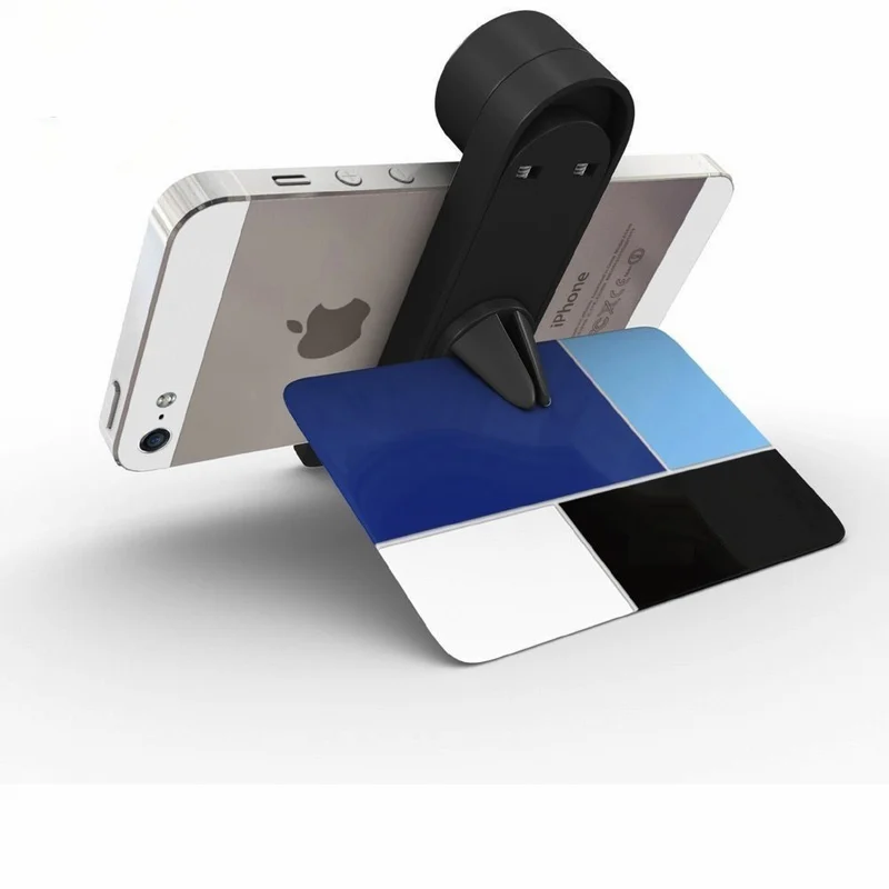 Portefeuille Car Cell Phone Mount Holder For Air Vents 360 degree Rotation Smartphones Stand For iPhone X 8 Plus 7 Galaxy S7 S8 (7)