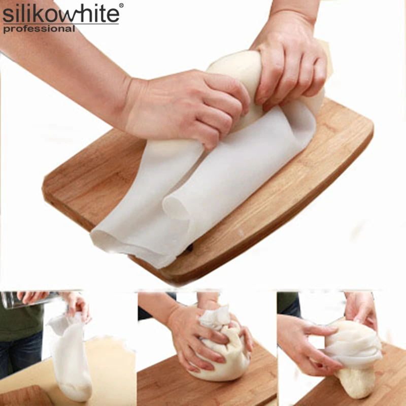 Edible Silicone Dough Gel Food Kneading and Processing Preservation Bag