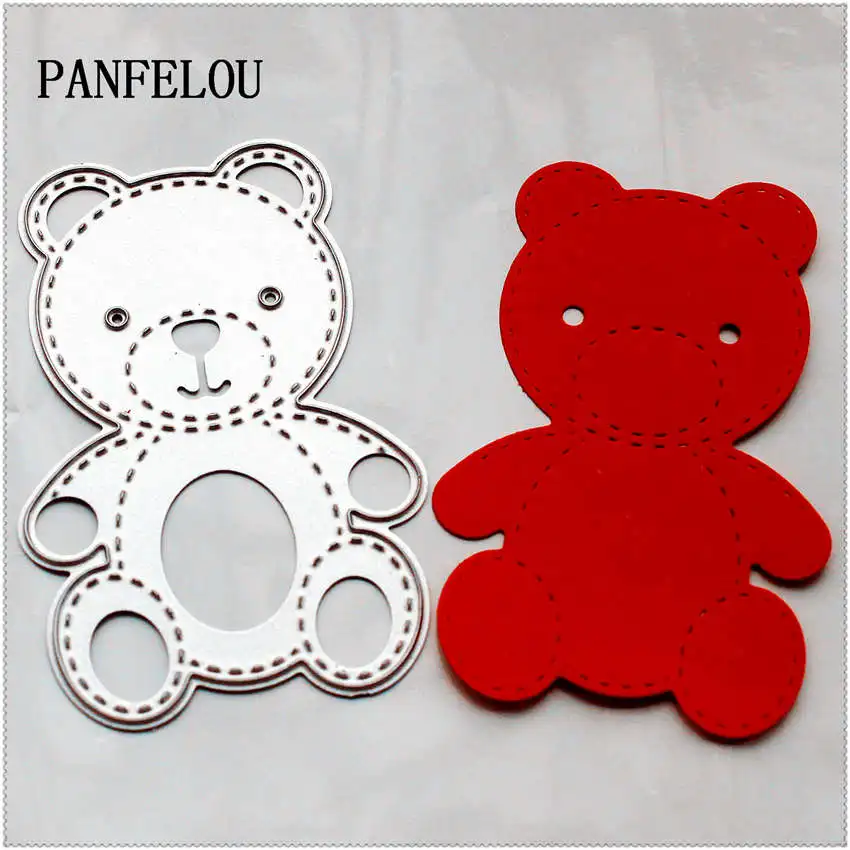 teddy bear with paper