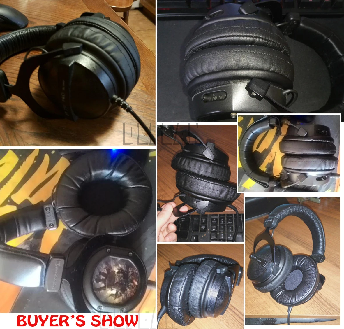 Defean толстые амбушюры подушки для Beyerdynamic DT T HS. серии DT440 DT770 DT880 DT990 DT790 DT797 DT860 CUSTOM ONE PRO ND