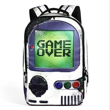 Sprayground Rucksack Tiger Game Over Druck Tasche Skelett Schädel Laptop Schultaschen Für Jugendliche Jungen Sac A Dos Mochila
