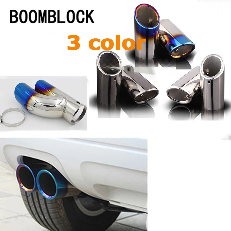 BOOMBLOCK для Skoda Octavia A5 A7 Superb Yeti 1,4 T 1,6 T 2009 L- автомобильный наконечник глушителя для выхлопной трубы автомобильные аксессуары