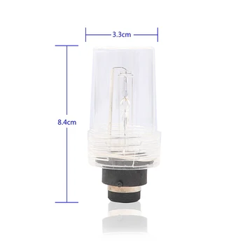 

1 Pair Car White Lighting Headlamps Light Bulb D2S D2R D2C 35W 3200LM 6000K Car Headlight Bulbs Replacements