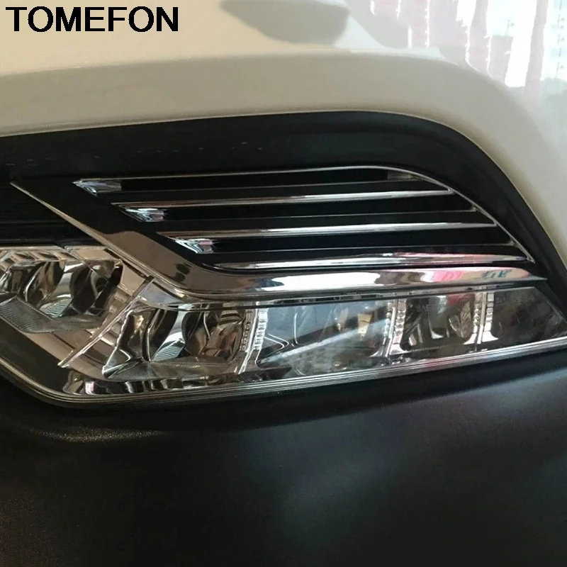 TOMEFON для Nissan Qashqai J11 2016 2017 2018 2019 передний противотуманный светильник крышка лампы