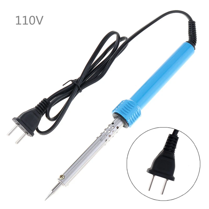 40W 110V / 220V External Heating Electric Soldering Iron Pen Welding Kit Repair Tool for Electronics Work EU  US Plug electronics soldering kit