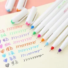 Горячая Monami 8 цветов/набор короткая модная унисекс ручка каракули ручка игольчатая ручка 0,4 мм