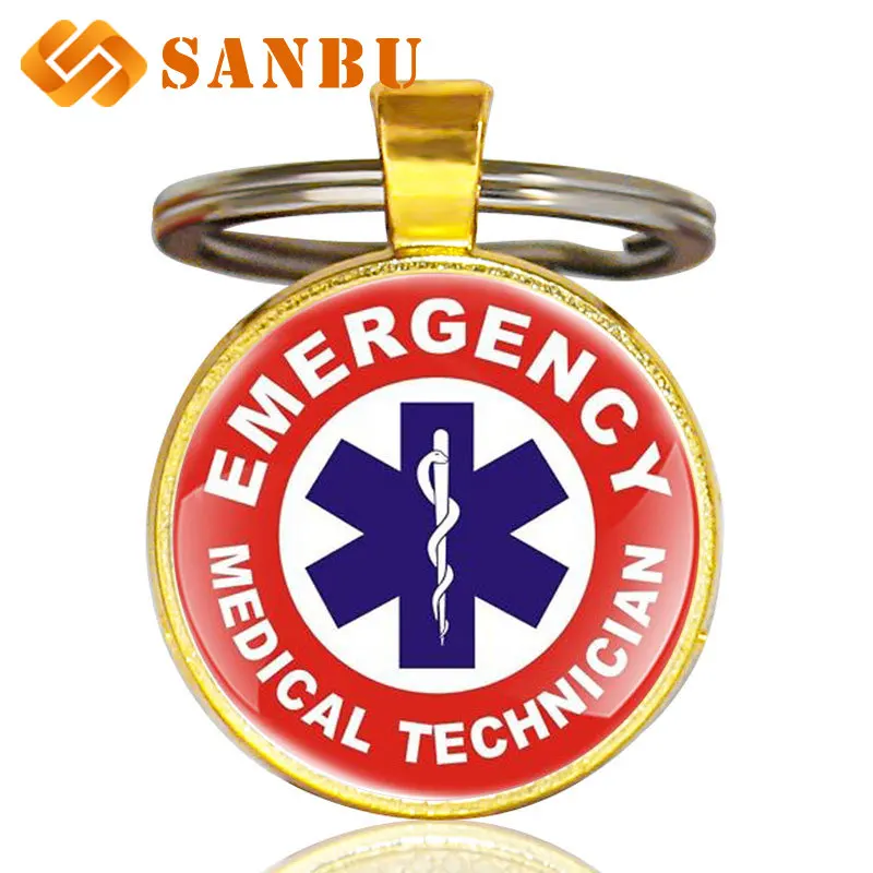 Новый Модный классический EMT медицинский техник медсестры брелок с