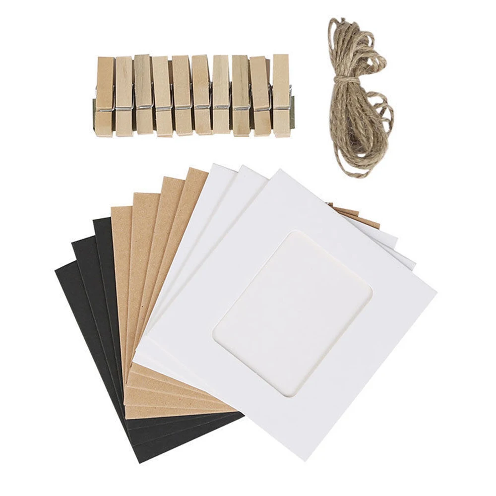 Buy 5 Inch Hang Paper Simple Photo Album +Rope+Clips