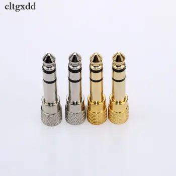 

cltgxdd 6.5mm 6.35mm Male Plug to 3.5mm Female Connector Headphone Amplifier Audio Adapter Microphone AUX 6.3 3.5 mm Converter