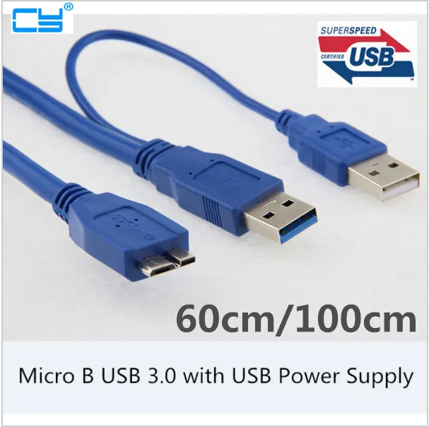 5Gbps Micro B USB 3.0 External hard Drive Cable with USB Power Supply For WD Passport Seagate Samsung M3 Toshiba SONY ADATA 5Gbps Micro B USB 3.0 External hard Drive Cable with USB Power Supply For WD Passport Seagate Samsung M3 Toshiba SONY ADATA