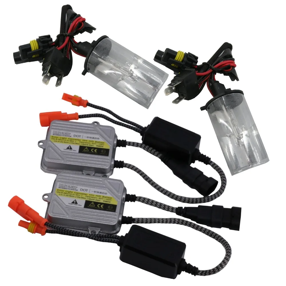 12V 55W Xenon HID Conversion Kit Quick Start H4 2 9004 2 9007 2 H13 2