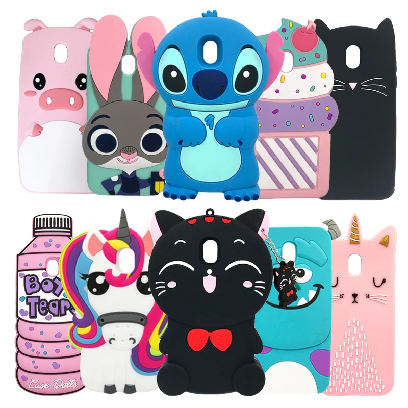 

Case For Coque Samsung J5 2017 Case Cute 3D Cartoon Minnie Cat Stitch Silicon Cover For Samsung Galaxy J3 J5 J7 2017 Pro EU Case