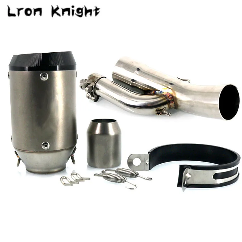 

For BMW S1000RR S1000XR S1000R S1000 RR S 1000 RR XR R 2018 2017 Motorcycle Muffler Exhaust System Pipe Middle Parts Motor bike