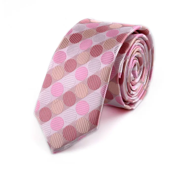 Мужской галстук 5 см, корейский Британский стиль, обтягивающий галстук в полоску, клетчатое свадебное платье, тонкий галстук, жаккардовый модный галстук в горошек с цветами - Цвет: 13