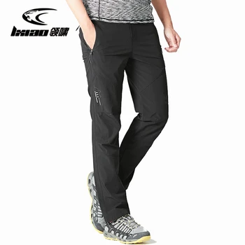 LXIAO Quick Dry Waterproof Hiking Pants Men Summer Breathable Outdoor Climbing Trousers Trekking Pants Pantalon Hombre Trekking new outdoor pants men women camping hiking mujer softshell pantalon hombre climbing camouflage thermal trekking hunting trousers