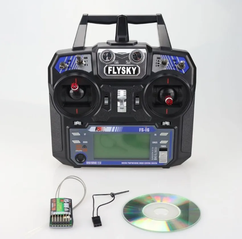 Flysky FS-i6 FS I6 2.4G 6ch RC Transmitter Controller FS-iA6 FS-IA6B X6B R6B Receiver For RC Helicopter Plane Quadcopter Glider