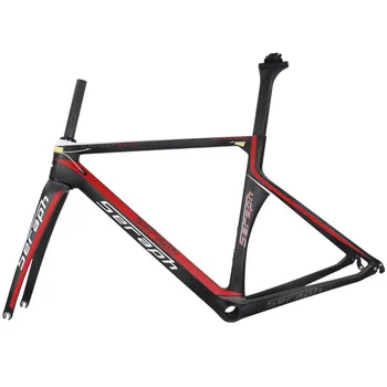 

2019 Hot sale colorful aero carbon fiber t800 road bike frameset TT-X1 accepted custom paint