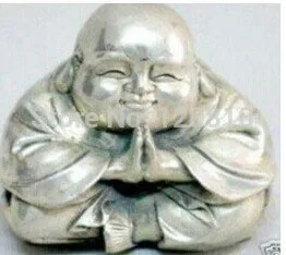

Statue of Buddha from Tibet silver laugh