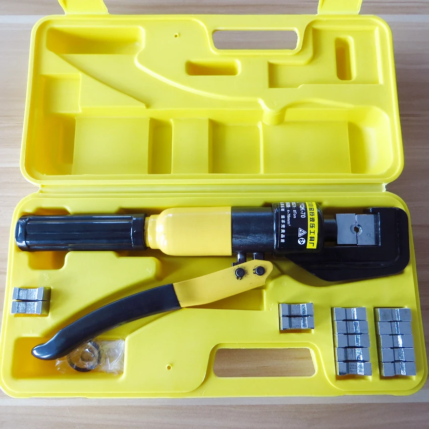 

4-70mm2 PowerPole connectot plug Crimper 50A 75A 120A 180A 175A 350A 600V Battery Cable Crimp Crimping Hydraulic Crimper