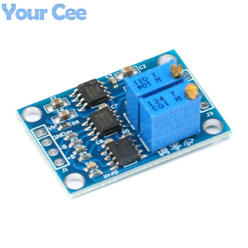 AD620 AC DC усилитель напряжения сигнала контрольно измерительная Модульная плата 3