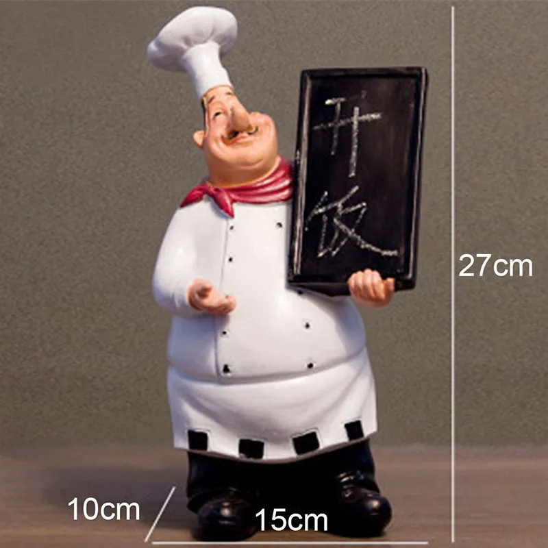 Cute-Resin-Figurine-Creative-Figurines-Chef-Crafts-European-Style-Kitchen-Home-Decor-Wedding-Friends-Gift-Photography